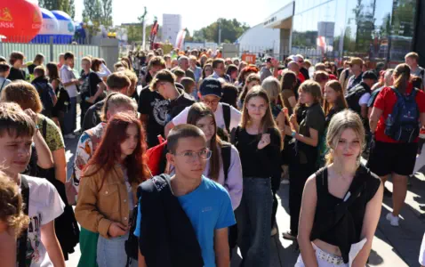 Crowde of young people attending EuroSkills Gdanks 2023