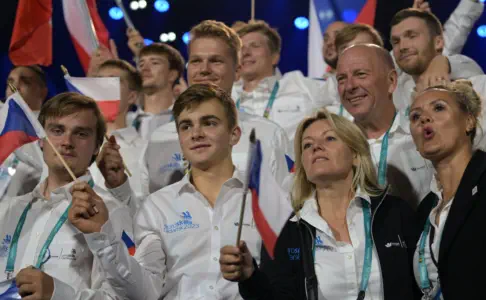 Czechia Competitors at Euro Skills